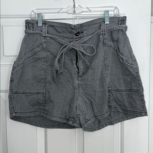 Old Navy Gray Cargo Shorts Relaxed Fit